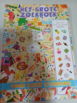 82467 Het Grote Zoekboek voor kleine speurders 8 pagina&acute;s De Knutseltafel