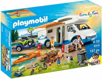 9318 Playmobil Family Fun Kampeeravontuur