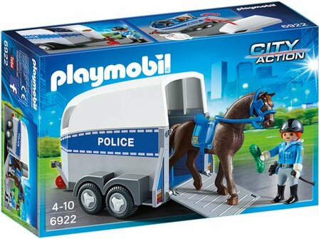 6922 Playmobil City Action politie met trailer