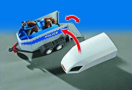 6922 Playmobil City Action politie met trailer