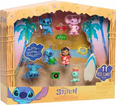 61125 Disney Stitch Deluxe figuurenset