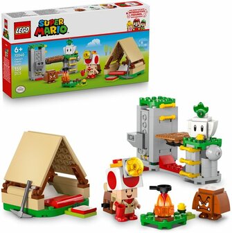 72040 LEGO Super Mario&trade; Toad-Baas&#039; Kampeerplaats