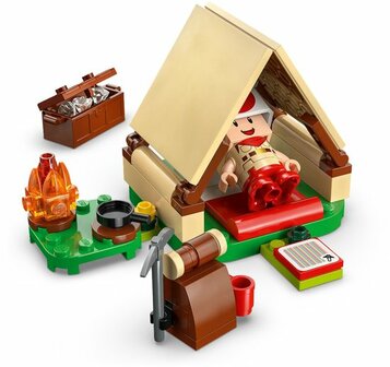 72040 LEGO Super Mario&trade; Toad-Baas&#039; Kampeerplaats