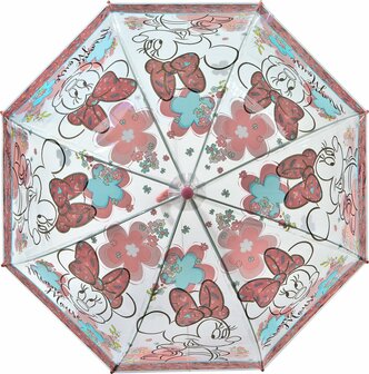 13366 Minnie Mouse Paraplu  69 cm  Voor Kinderen