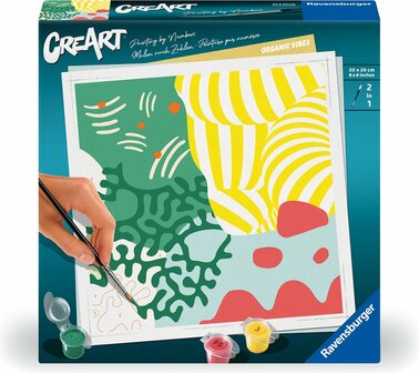 236374 Ravensburger CreArt Organic Vibes Schilderen op nummer voor volwassenen