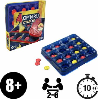 350671 Hasbro Vier op 'n Rij Chaos