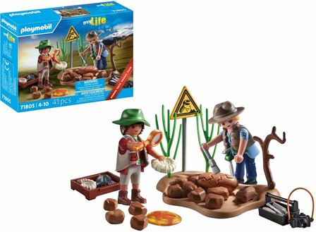 71805 PLAYMOBIL Wild Life PROMO Archeologische opgravingen