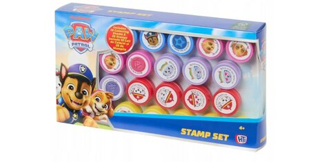 45640 Paw Patrol Stempelset voor Kinderen 26 stuks.