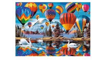 05256 Jumbo Puzzel Balloons 1000 stukjes