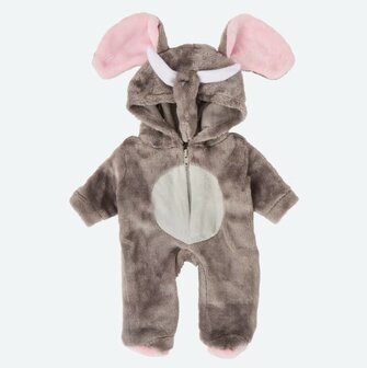 20168 Dolly Star Poppen-Onesie Olifant voor 40-45cm Pop