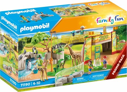 71190 PLAYMOBIL Family Fun Avontuurlijke dierentuin