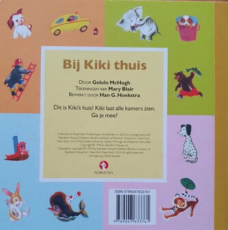 633761 Boek Bij Kiki Thuis
