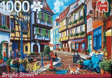 05218  Jumbo Puzzel Bright Street 1000 stukjes