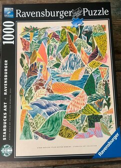 902675 Ravensburger Puzzel Starbucks Art 1000 stukjes