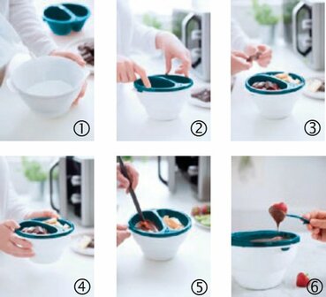77320 Tupperware Chocoladefondue
