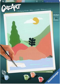 236428 Ravensburger At the Lake Schilderen op nummer voor volwassenen