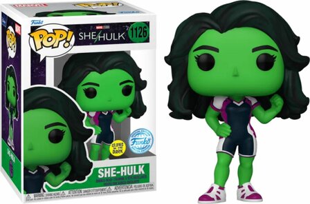 1126 Funko Pop! Marvel: She-Hulk: Attorney at Law (2022) She-Hulk Glow in the Dark