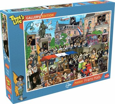 11572 Goliath That's Life Gallery Edition: Frans Hals 1000 stukjes