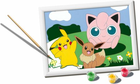 235711 Ravensburger CreArt Pok&eacute;mon Schilderen op nummer voor kinderen
