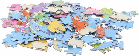 199268 Jumbo Puzzel Ik Leer - Kaart van Nederland 130 stukjes