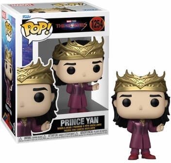 1254 Funko POP! Pop Marvel: The Marvels  Prince Yan
