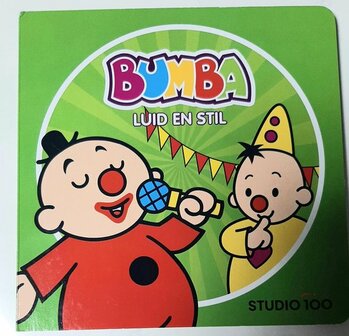 52597 Bumba kartonboek Luid en stil Kartonboekje studio 100