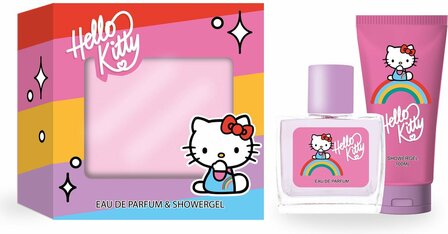 93426 Hello Kitty  Giftset  Rainbow  Showergel + Eau de Parfum 