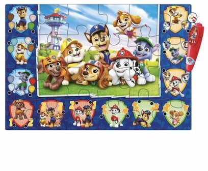 66848 Clementoni Paw Patrol  Interactieve Vloerpuzzel 24 stukjes