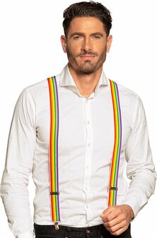 97314 Bretels Regenboog Verstelbaar
