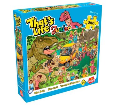 79060 Goliath Puzzel That's Life Junior18 Dinopark