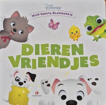 34478 Boek DisneyMijn Eerste Blokboekje Dierenvriendjes