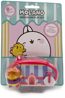 10433 Molang Mini House Playset Speelgoed met figuurtje en accessoire 8 verschillende