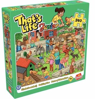 79053 Goliath Puzzel That's Life Junior Kinderboerderij 240 stukjes