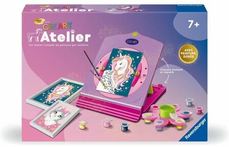 255740 Ravensburger CreArt Atelier eenhoorn en een schattig katje