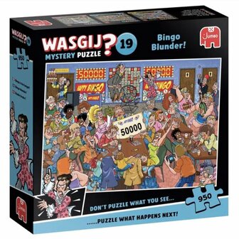 605935 Jumbo Puzzel Wasgij 19 mystery Bingo Blunder! 950 stukjes