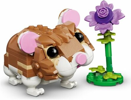 31376 LEGO Creator 3in1 Schattige Hamster met Bloem