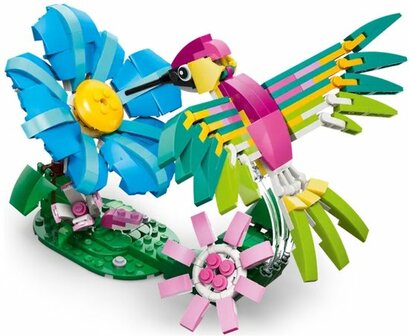 31384 LEGO Creator 3in1 Wilde Dieren: Kleurrijke Kolibrie