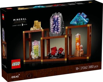 21362 LEGO Ideas Mineralenverzameling