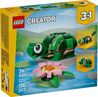 31377 LEGO Creator 3in1 Schildpad met Waterlelie