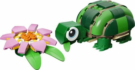 31377 LEGO Creator 3in1 Schildpad met Waterlelie