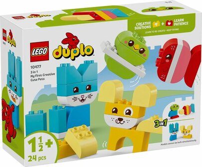 10477 LEGO Duplo 3-in-1 Creatieve Huisdieren