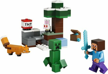 21583 LEGO Minecraft Steve's Taiga-Avontuur