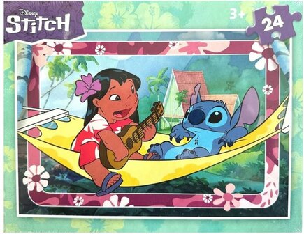 14480 Disney Stitch Puzzel Hangmat 24 stukjes 3+