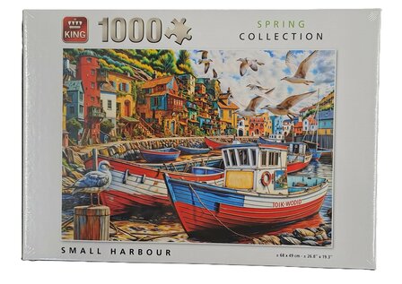 10007 KING Puzzel Small Harbour 1000 stukjes