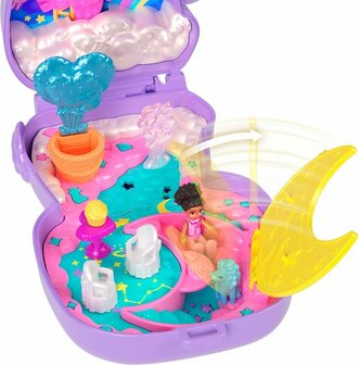 67033 Polly Pocket Knus Dromenland Schaap Compacte Speelfigurenset
