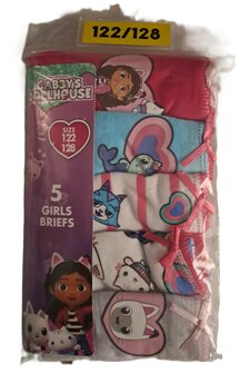 24057 Gabby's Dollhouse Slip Maat 122-128 5 stuks