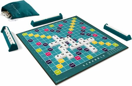 39399 Scrabble Together  Bordspel  Twee in &eacute;&eacute;n spel