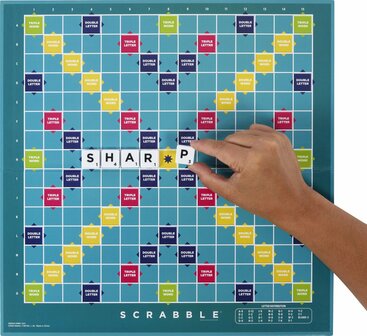 39399 Scrabble Together  Bordspel  Twee in &eacute;&eacute;n spel