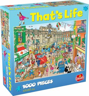 29150 Goliath Puzzel That&acute;s life Rome 1000 stukjes