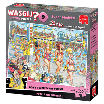 602828 Jumbo Puzzel Wasgij Retro Destiny 9 Topmodellen! 1000 stukjes